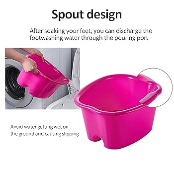 Amazon.co.jp: フットバス 足湯器、 ポータブル 足湯 バケツ