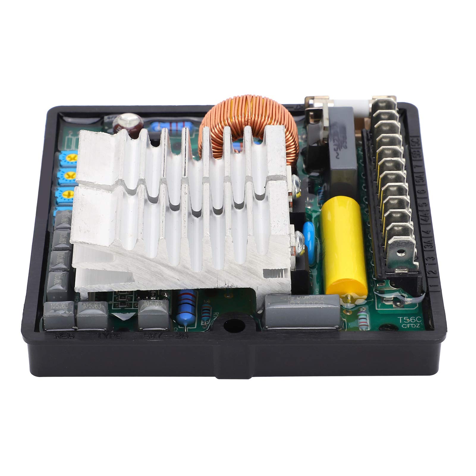 Module de régulateur de tension automatique de générateur SR7-2G Module de régulateur de tension automatique Module AVR de Bonne stabilité pour les domaines