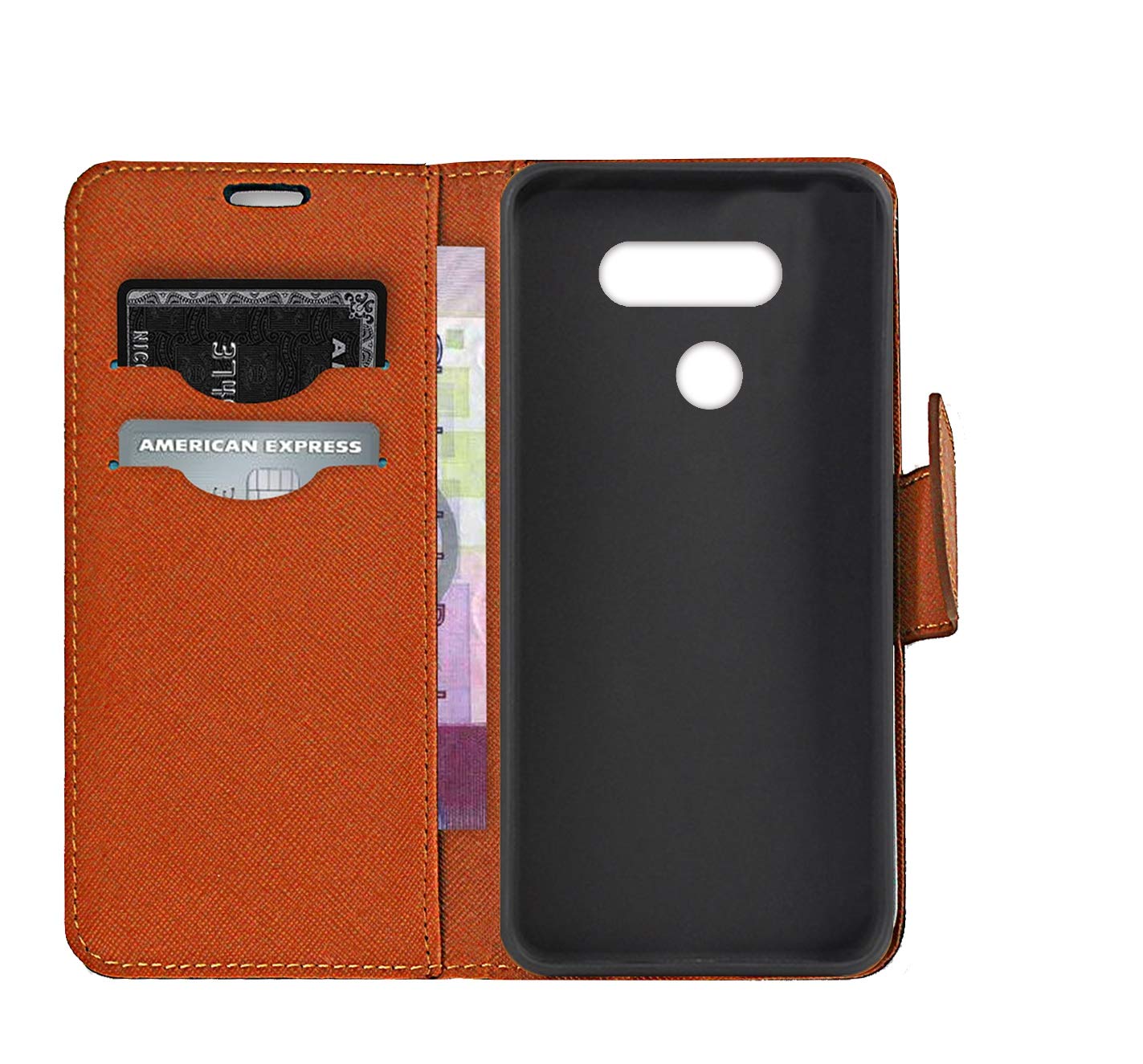 Cover Portafoglio LG K40 COTDINFORCA Custodia LG K40 Pelle PU Portafoglio - Cover Flip Con Tasche Carte Cover Con Porta Carte Telefoni