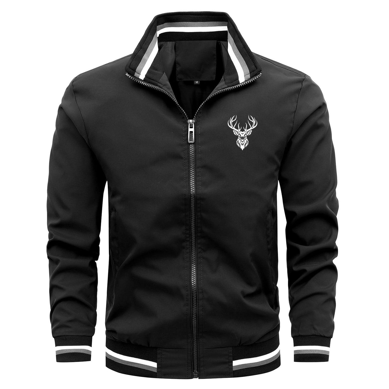 Veste Ete Homme Grande Taille Décontracté Long Blouson Veste Legere Zippée Chic Bombers Printemps Été Mi Saison Vestes De Sport Manteau