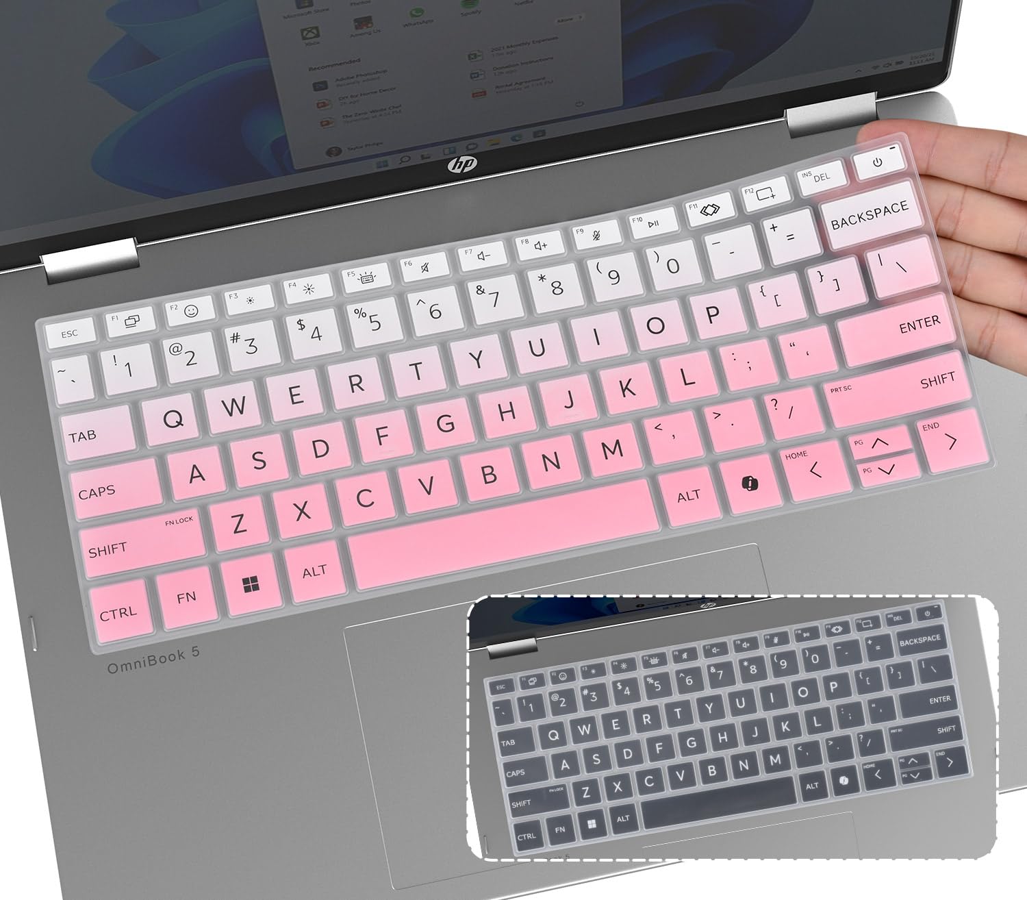 Amazon.com: 2PCS Keyboard Cover Skin for 2026 2025 HP OmniBook