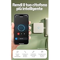 Ring Intercom Audio | Rendi il tuo citofono più intelligente | Audio in streaming, chiavi virtuali e accesso remoto | Configurazione fai-da-te