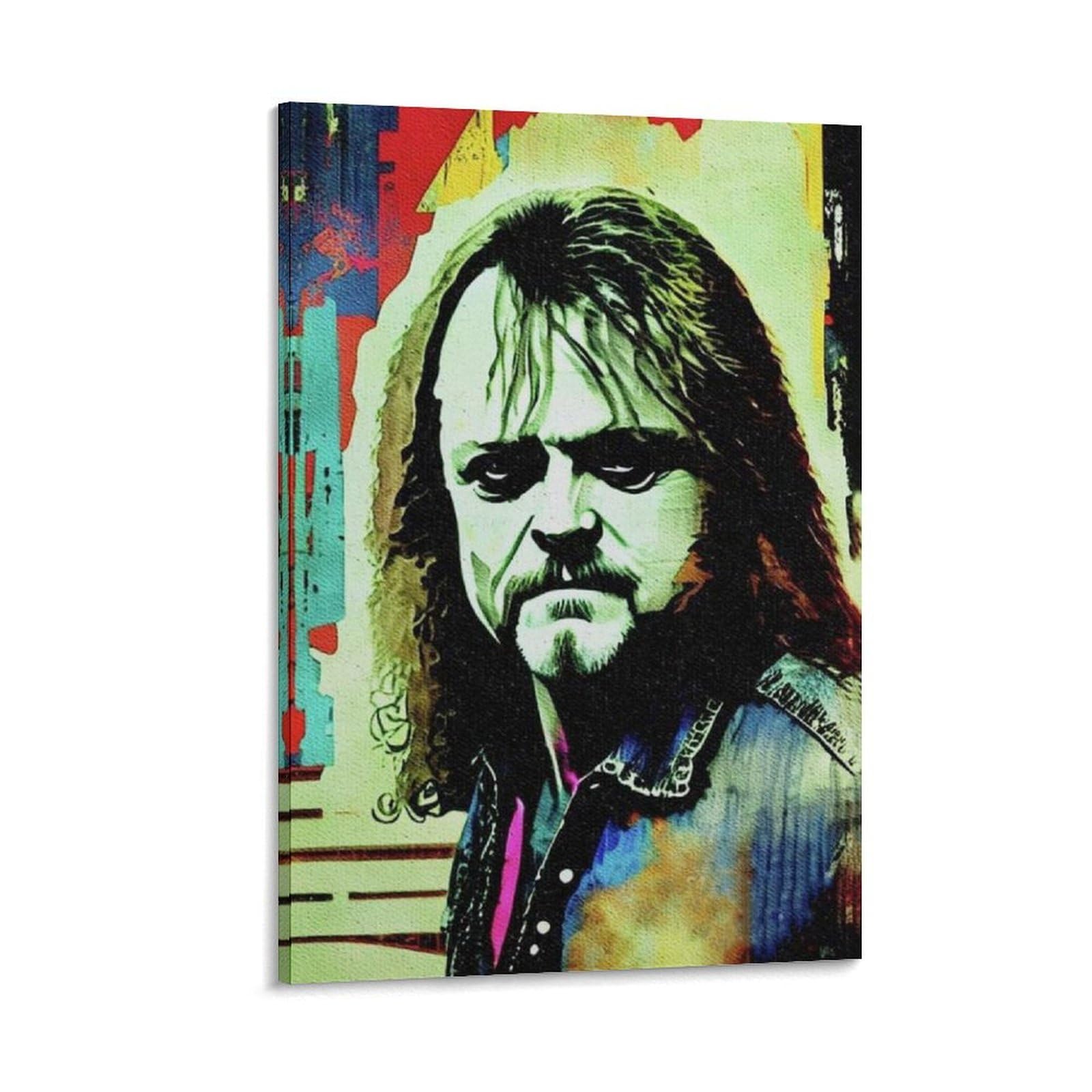 FCOIN Ronnie Van Zant Canvas Poster Wall Art Poster Prints Home Decor Picture Canvas Painting Posters 12x18inch(30x45cm)