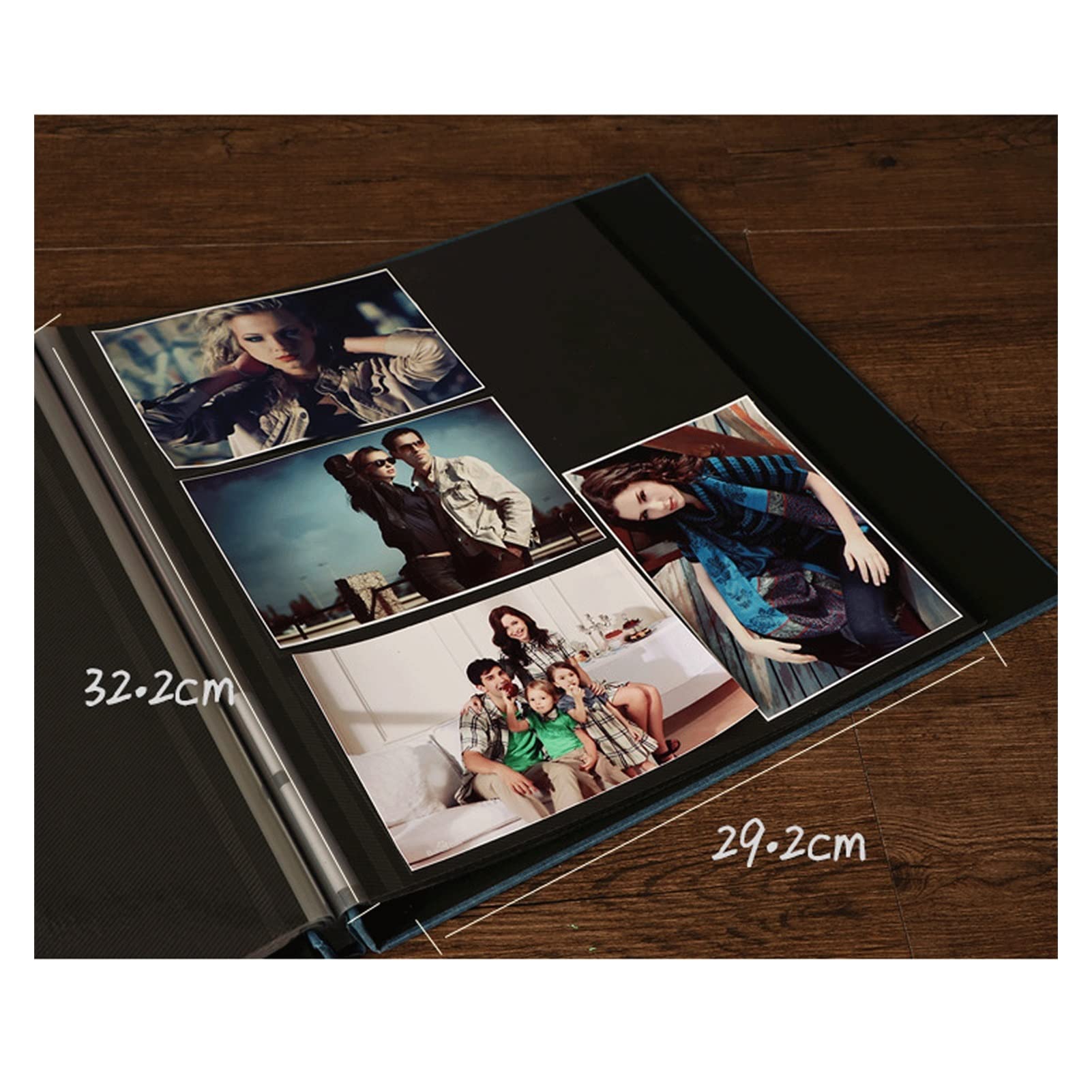Álbum de fotos Álbum de fotos a mano autoadhesivo con película de 13 pulgadas for el álbum de fotos creativo del álbum de crecimiento del álbum de crecimiento infantil Album de Fotos ( Color : A )