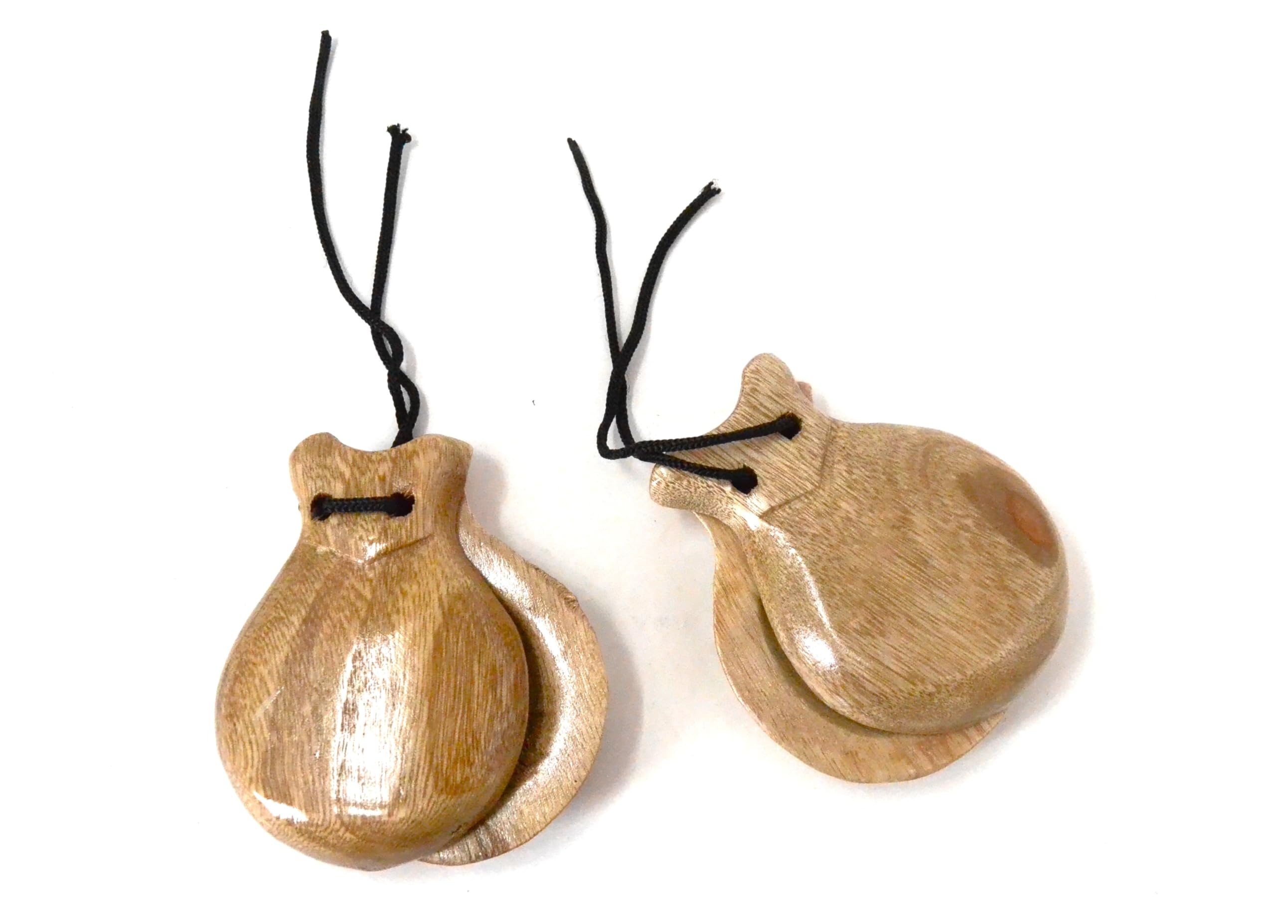 Image secondaire de ESPANOL CASTAGNETTES BOIS NATUREL POUR ADULTES bois massif