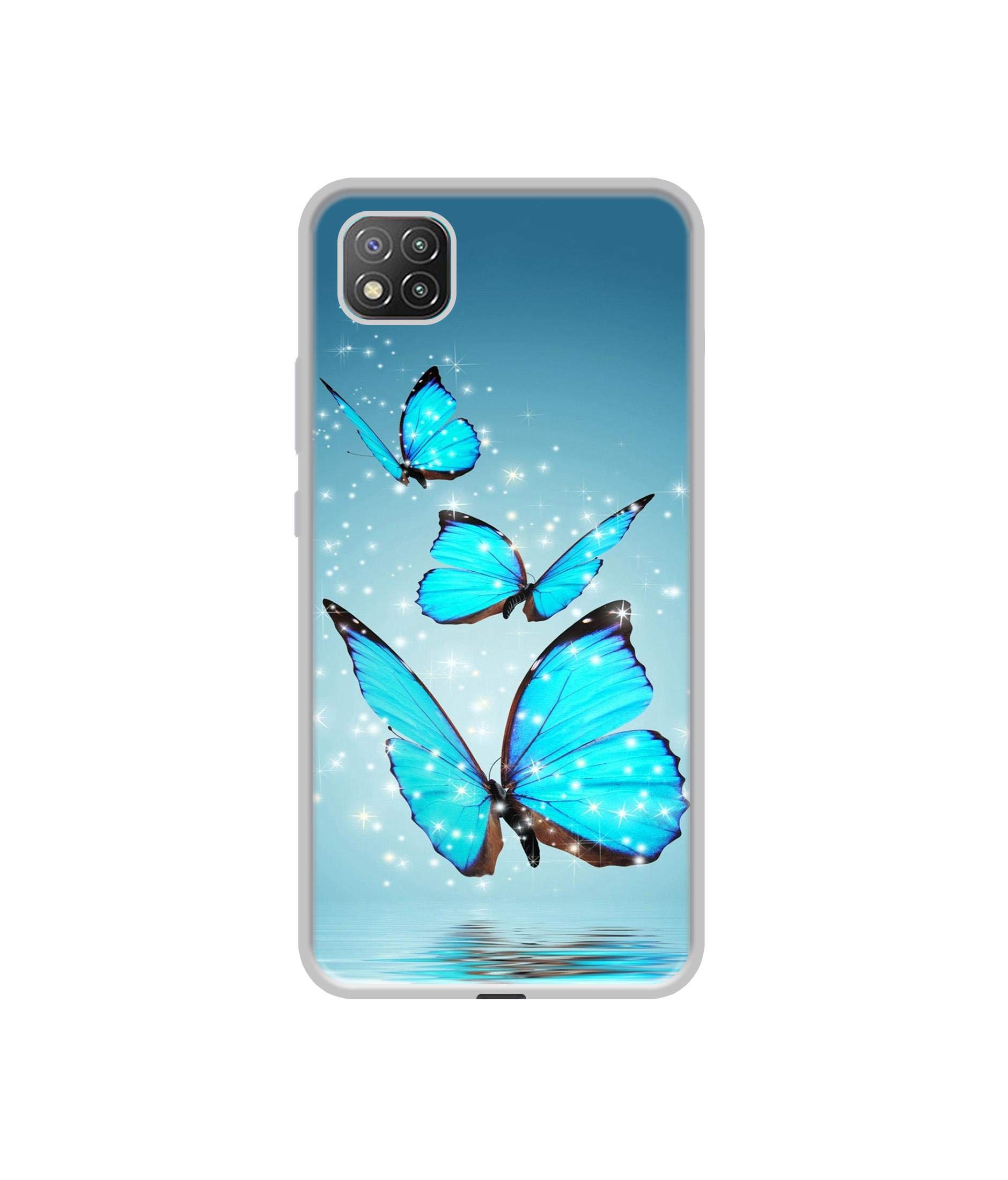 Amazon Brand - Solimo Designer Flying Butterflies UV Printed Soft Back Case Mobile Cover for Mi Poco C3 (B08PCV6N5T) Amazon Price History, Amazon Price Tracker