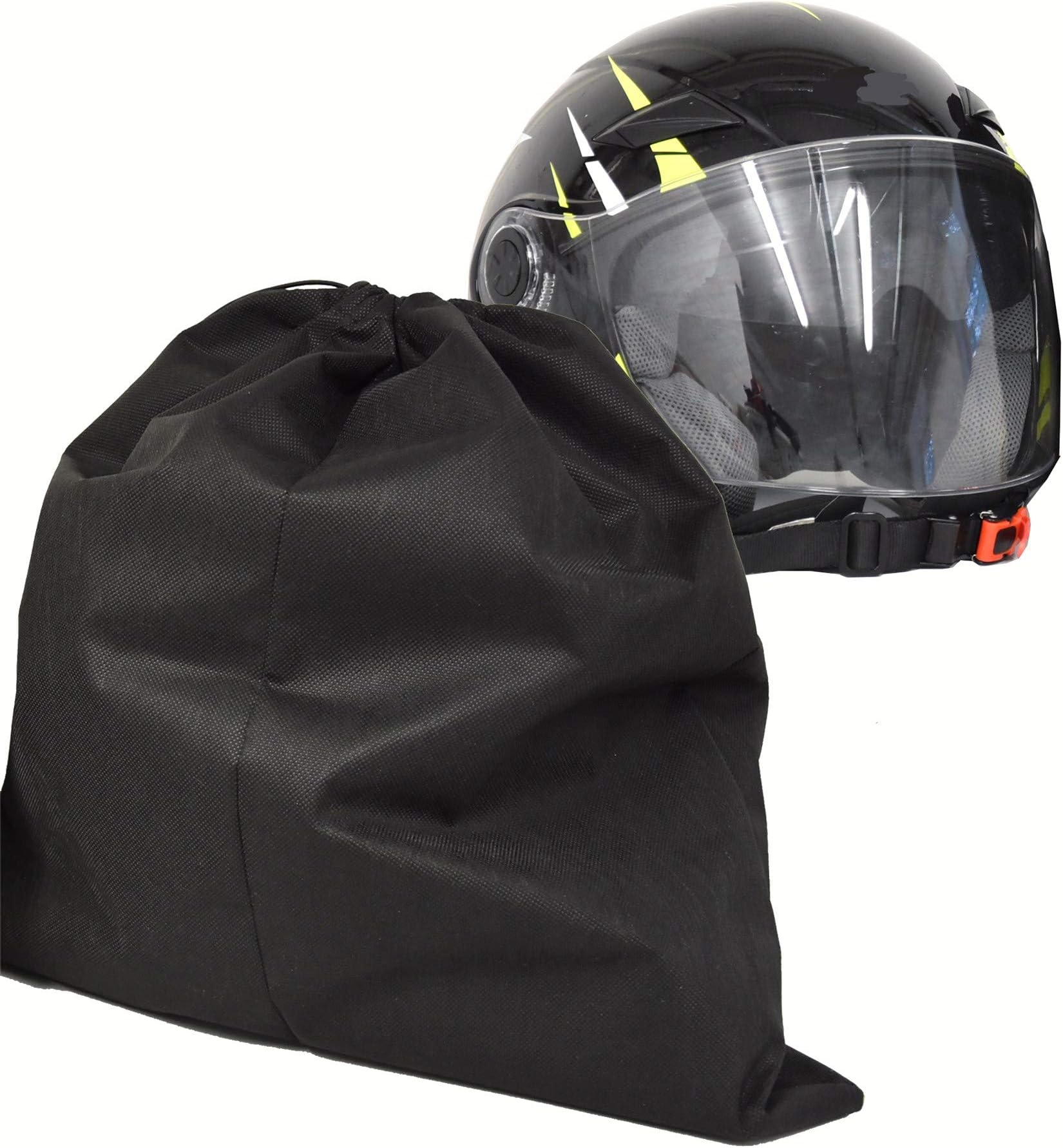 Duckbill Helmet Bag for Motorbike Motorcycle Ski Breathable Large Black