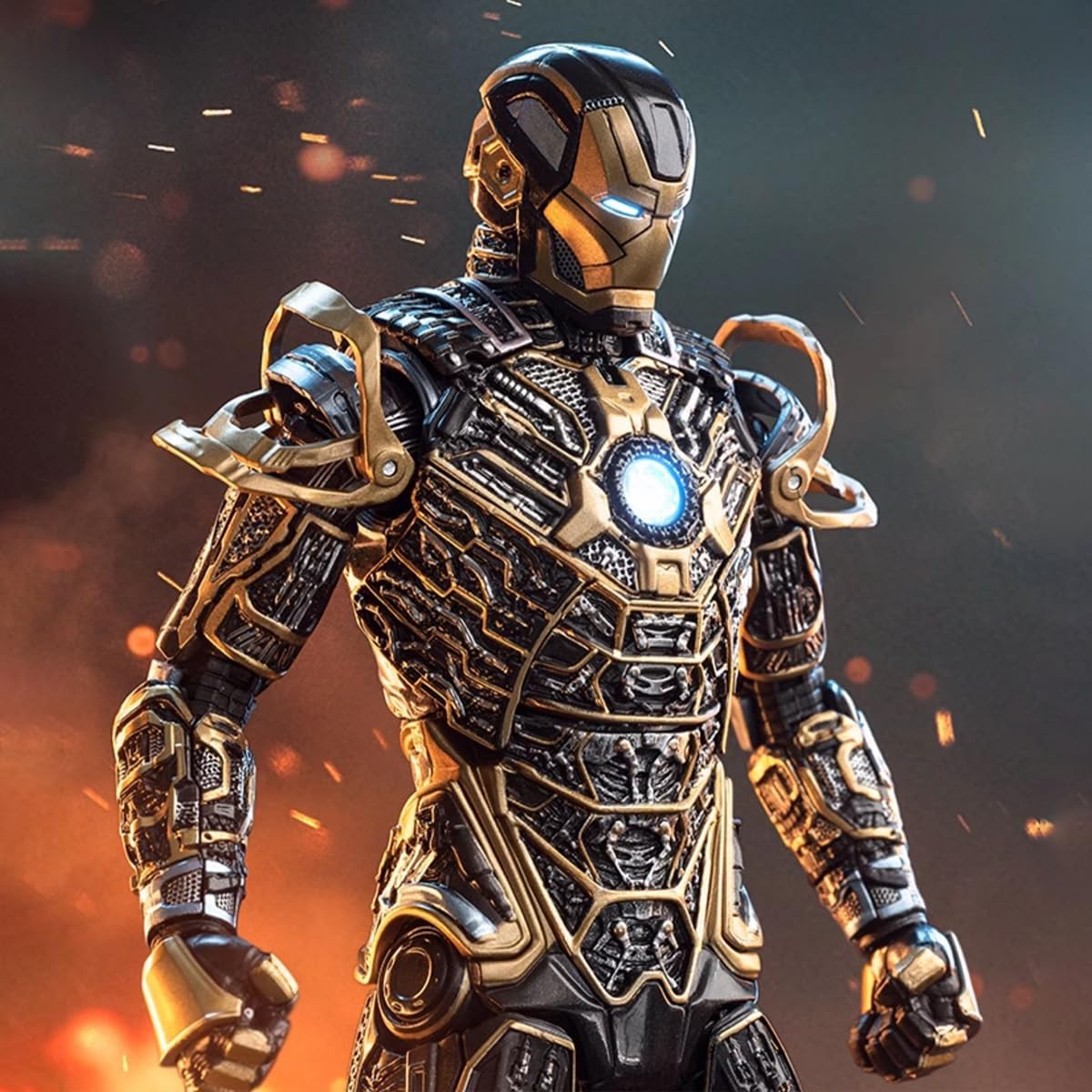 HiPlay ZD Toy, Iron Hero MK41, 1/10 Scale Collectible Action Figure