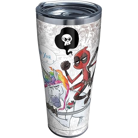 Deadpool Water Bottles: Tervis Triple Walled Tumbler: Sip with Your Favorite Merc