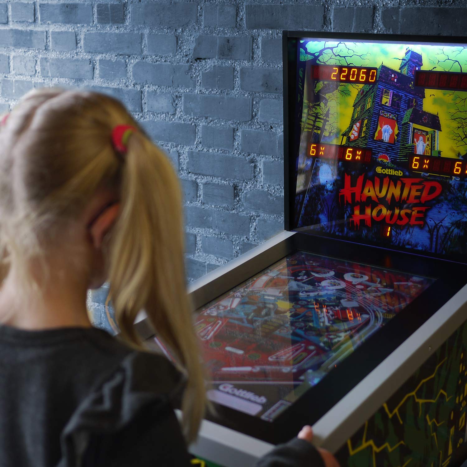 ARCADE1UP TOY SHOCK PINBALL - HAUNTED HOUSE