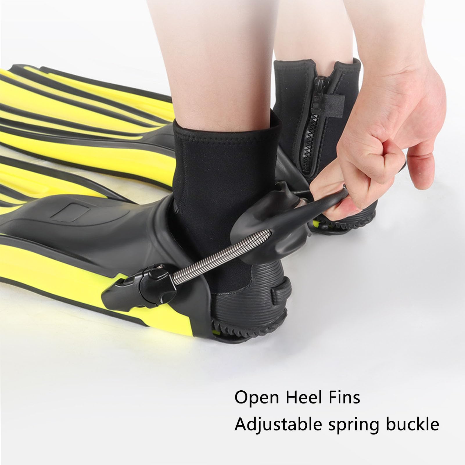 Aletas de Buceo TPR Premium, Aletas de Buceo Flexibles para una Propulsión Mejorada, Natación para Deportes Acuáticos Versátiles, Equipo Hombres y Mujeres