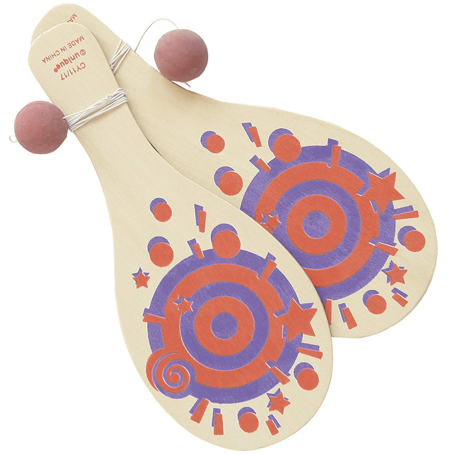 Unique Party 84708 - Paddleball Party Bag Fillers, Pack of 4