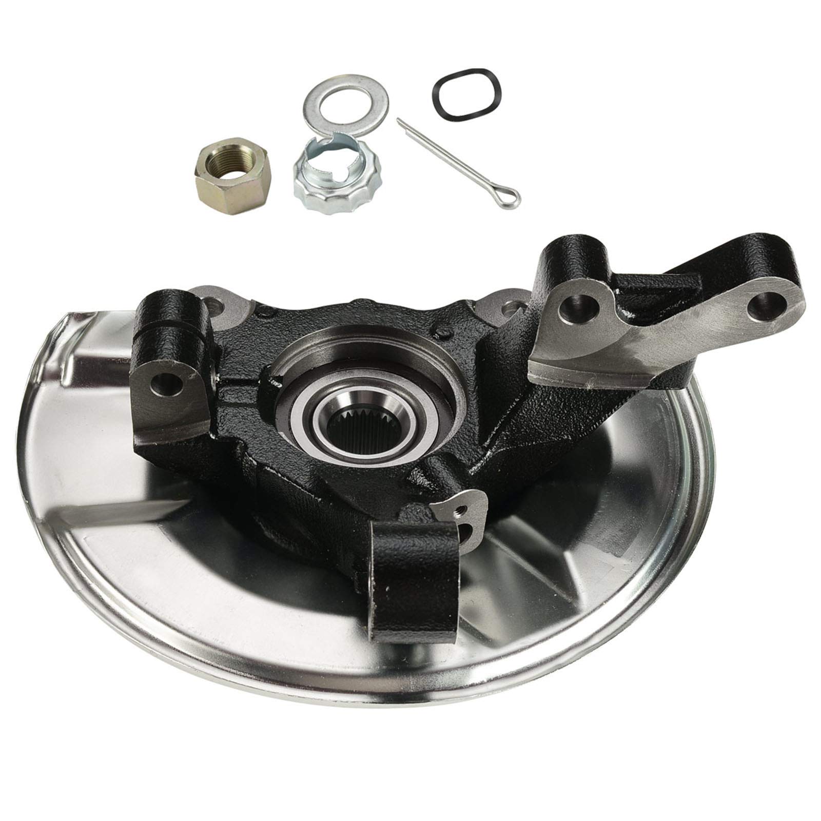 Vks Front Right Steering Knuckle And Hub Bearing Assembly - View #6