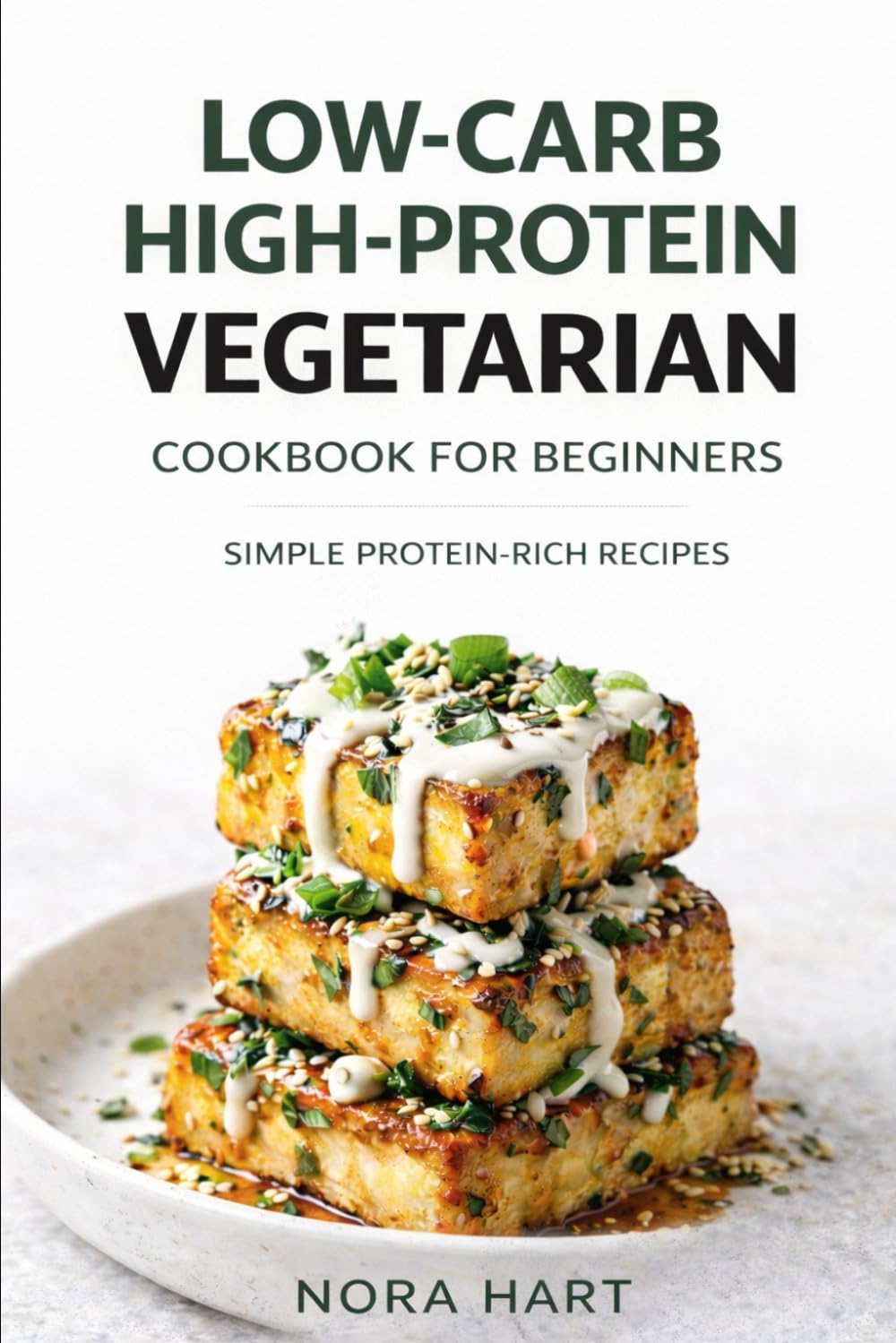 LOW-CARB HIGH-PROTEIN VEGETARIAN COOKBOOK FOR BEGINNERS: Simple Protein-Rich Recipes