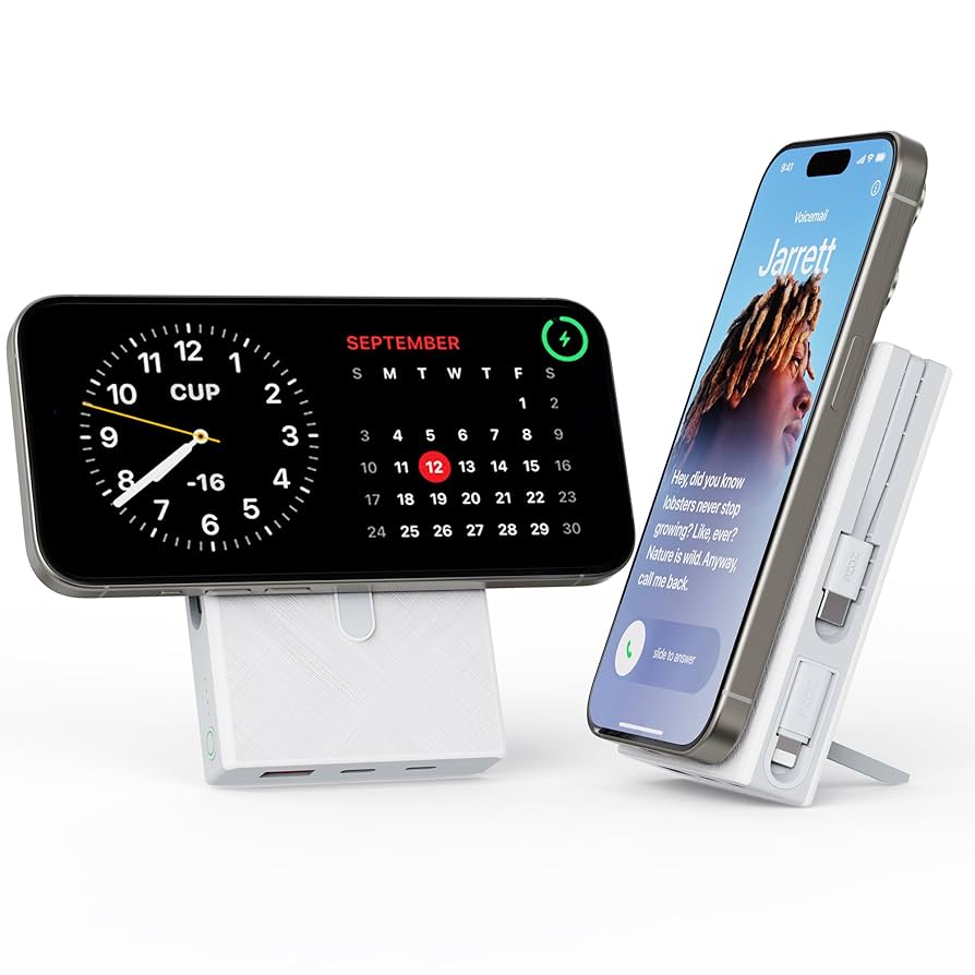 スマホアクセサリー Wireless Powerbank 10,000mAh Amazon.com: 22.5W Power Bank, 10000mAh 15W Magnetic Wireless