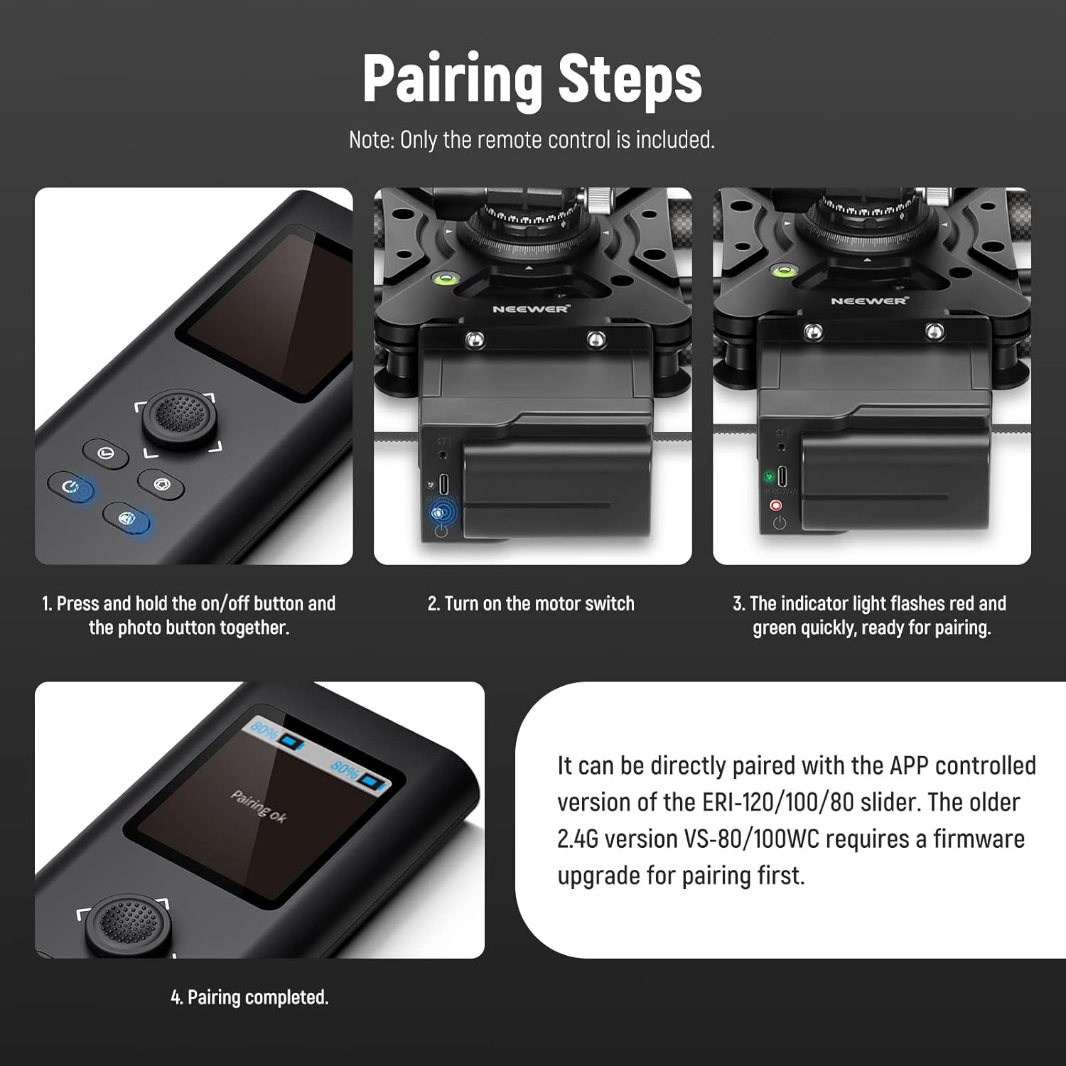 USB Type-C charging port on the remote control