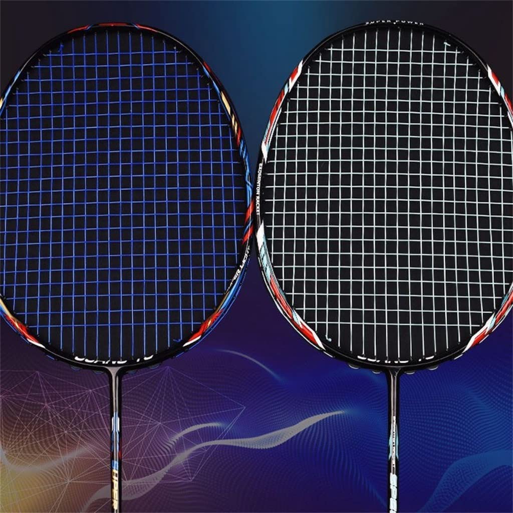 Offensive and Defensive Badminton Racket 4U Full Carbon Smash Badminton Racket(B)