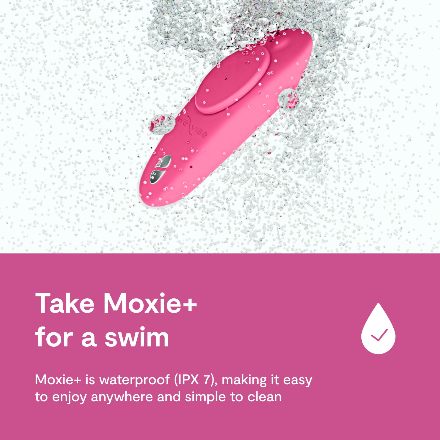 Amazon.com: We-Vibe Moxie Wearable Lay On Panty Vibrator | Remote & App Control Vibrating Sex Toy for Couples | Clitoral Stimulator with 10 Intensity Levels | Adult Sexual Pleasure Tools | Waterproof | Pink : Electronics Amazon.com: We-Vibe Moxie Wearable Lay On Panty Vibrator | Remote & App Control Vibrating Sex Toy for Couples | Clitoral Stimulator with 10 Intensity Levels | Adult Sexual Pleasure Tools | Waterproof | Pink : Electronics