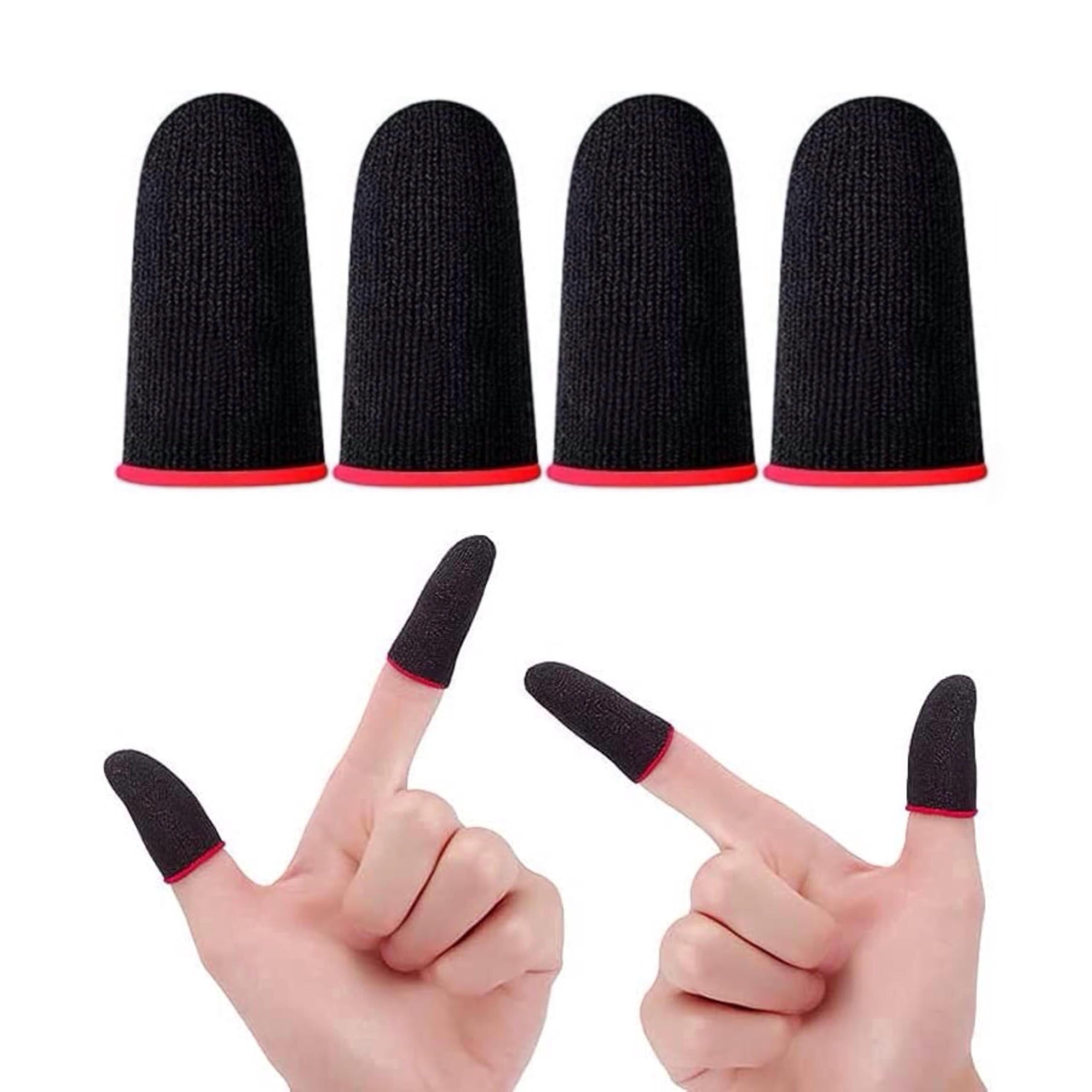 JimXen Finger Sleeves Gaming Thumb Anti Sweat Touchscreen Sensitive for PUBG Controller (Pack of 4) (B0BZDQWHJC) Amazon Price History, Amazon Price Tracker