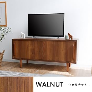 【日本製】LOWYA テレビボード 120cm ウォルナット　テレビ台 Amazon.co.jp: LOWYA ロウヤ TVボード テレビ台 TV台 おしゃれ