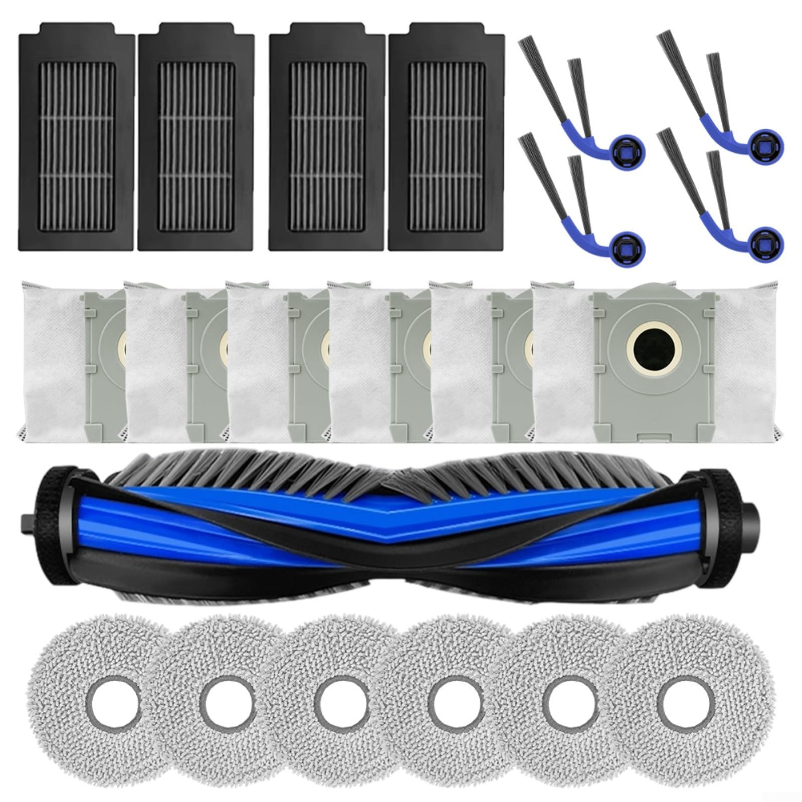 Pièces de rechange N50 pour robot aspirateur Pro avec brosse principale filtres et sacs
