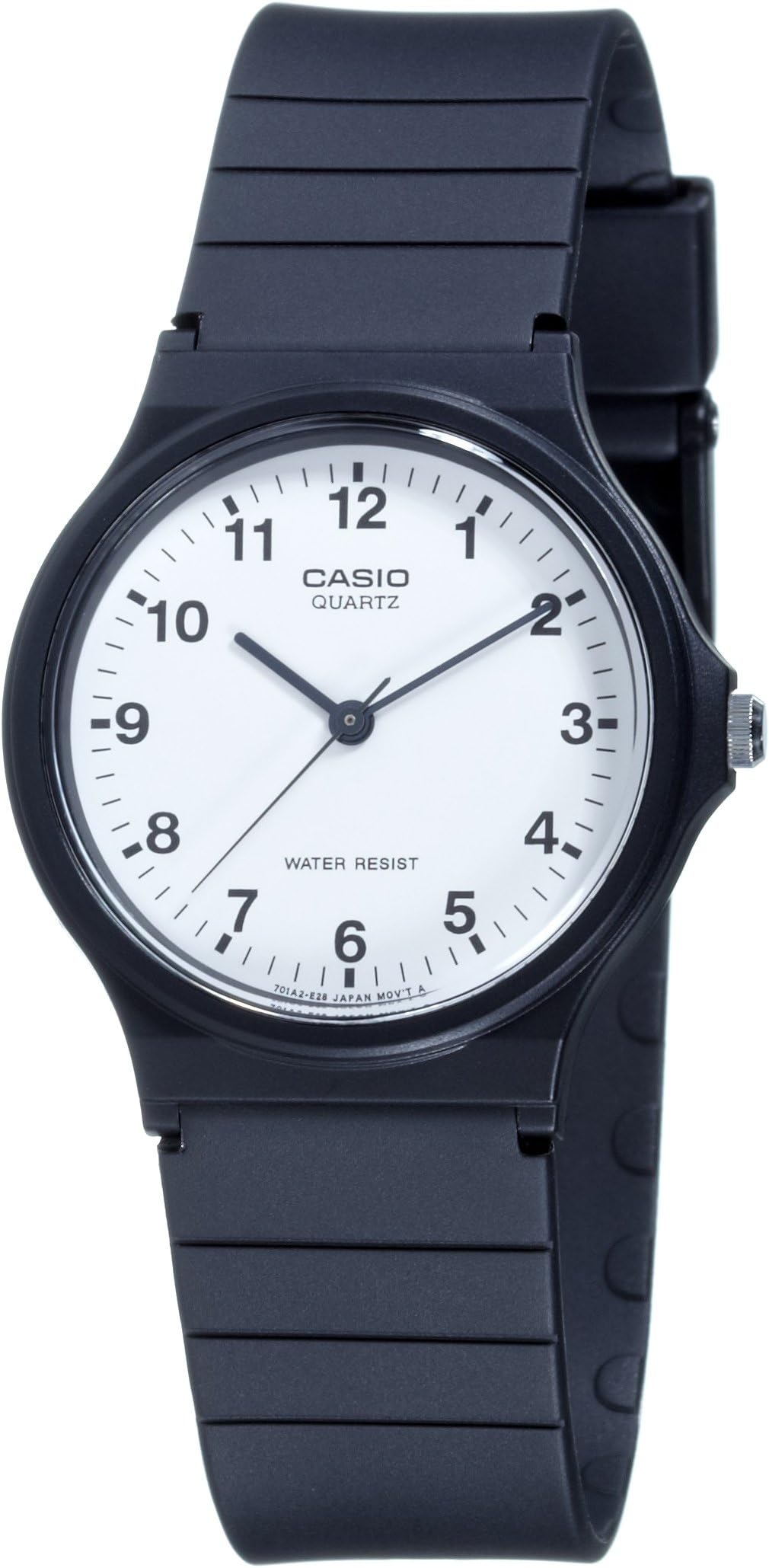 Casio Orologio digitale per unisex adulto al quarzo con cinturino in resina W-216H-3BVDF (I099