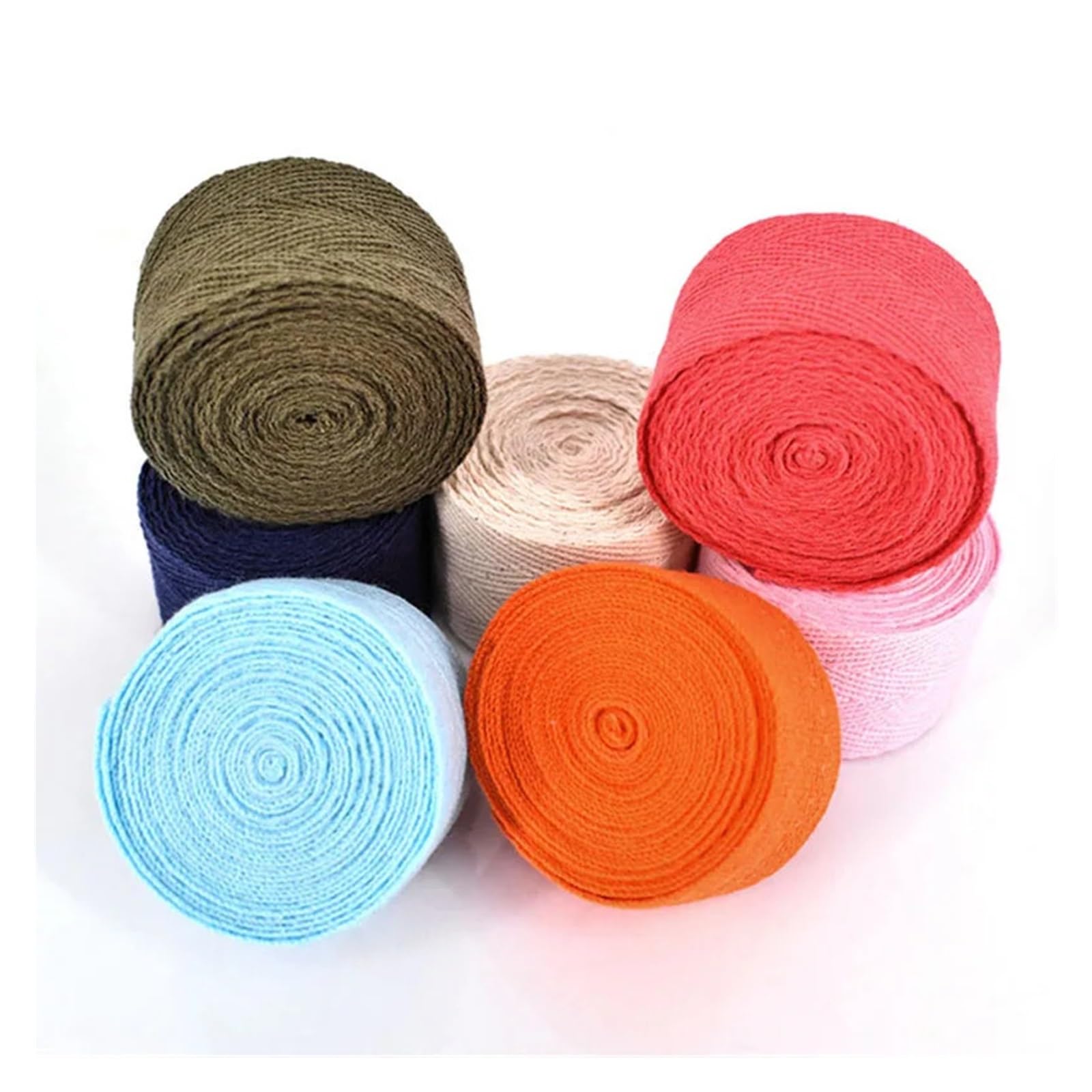 Cintas de raso, Cinta de cinta espiga algodón y terciopelo, 50 yardas, multicolor, 30mm, embalaje costura DIY(DULL)