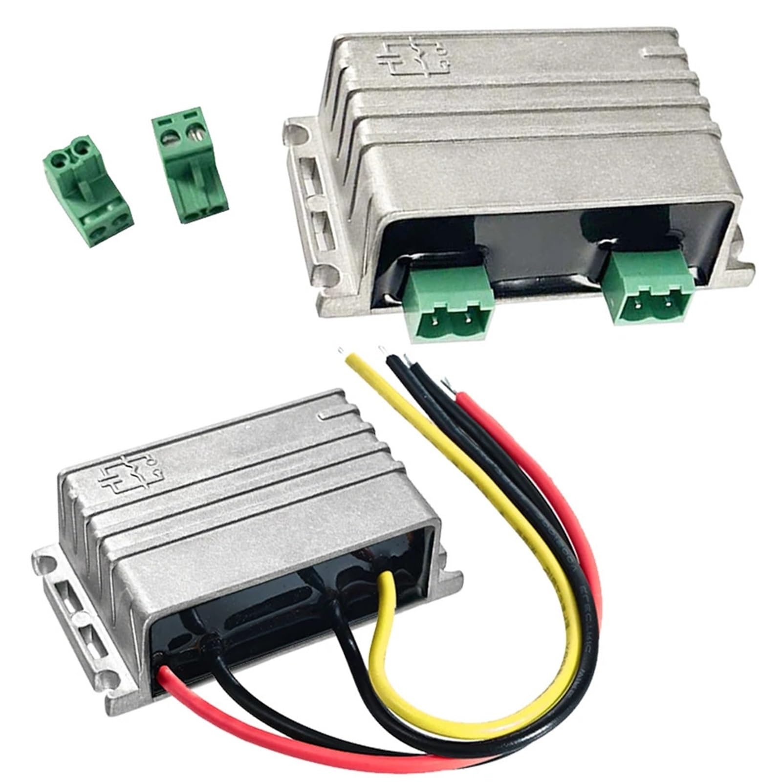 Izolowany przetwornik napięcia 12 V 24 V 48 V 60 V na 12 V DC DC Boost 24 48 60 V Step Up Down na 12 V Stabilizator (In OutConnectors, DC 48V 60V (30-72V)_DC 12V 5A 60W MAX)