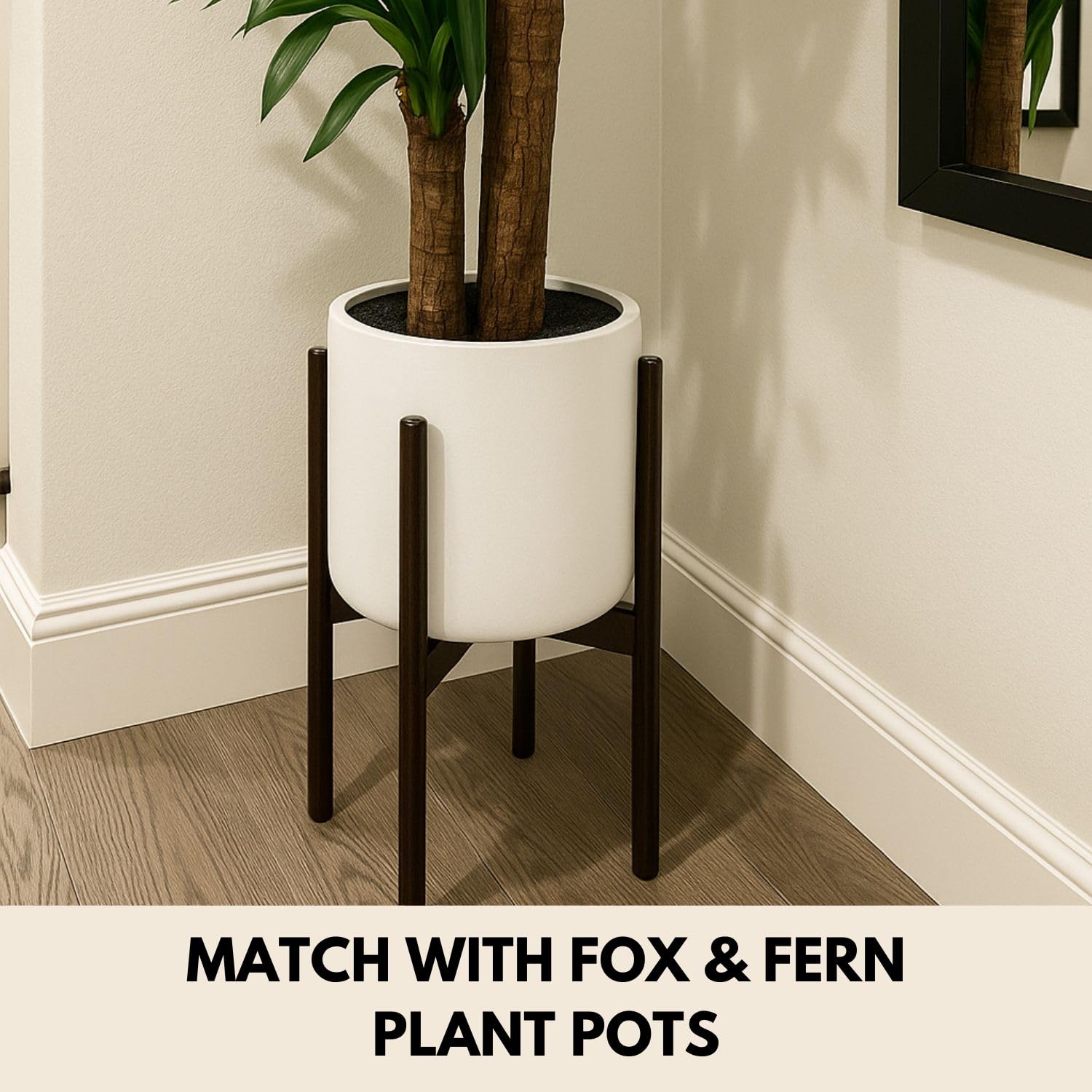 Amazon.com : Fox & Fern Adjustable Plant Stand Indoor — 8 to 12