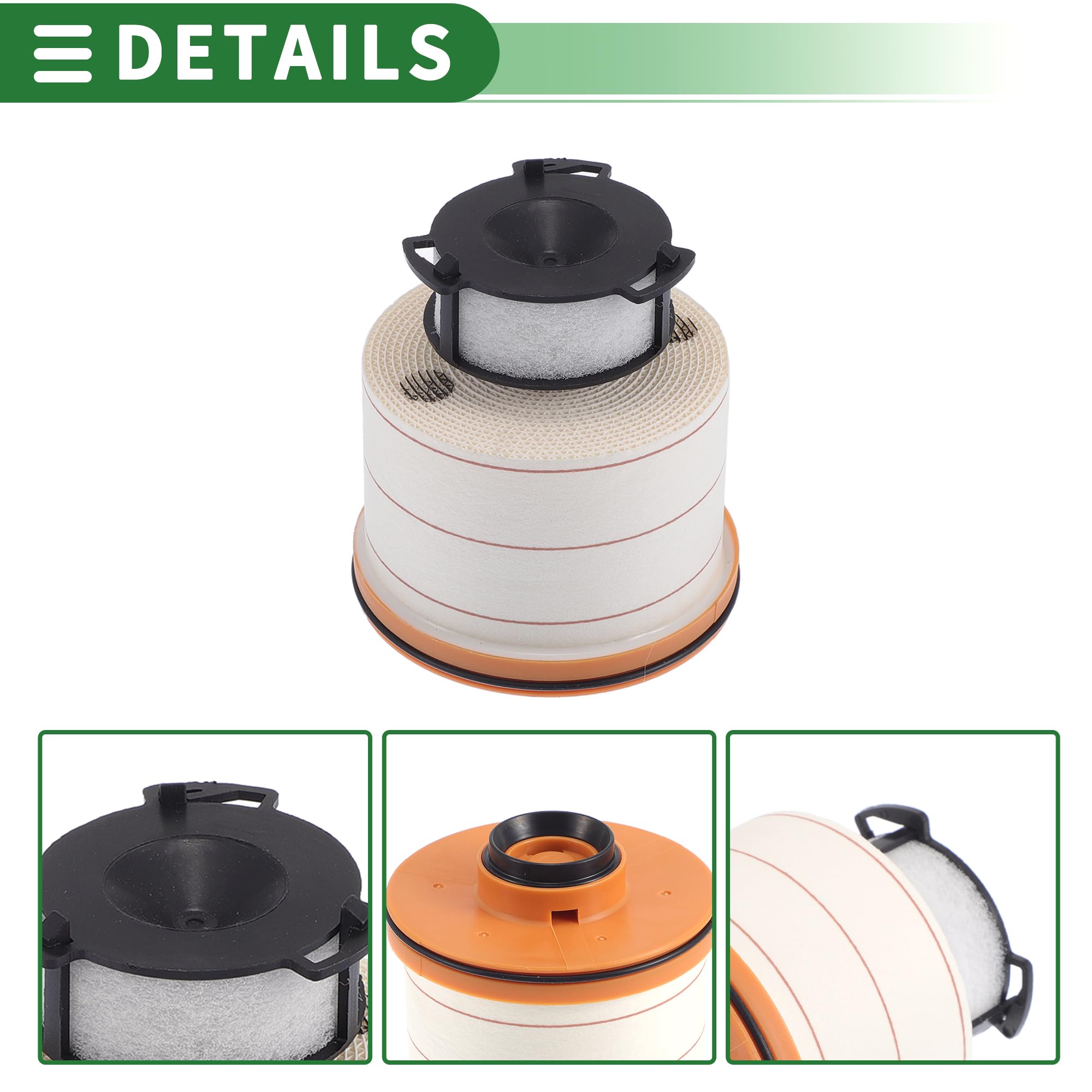 Motoforti Fuel Filter, Diesel Fuel Engine Filter, for Toyota Hilux