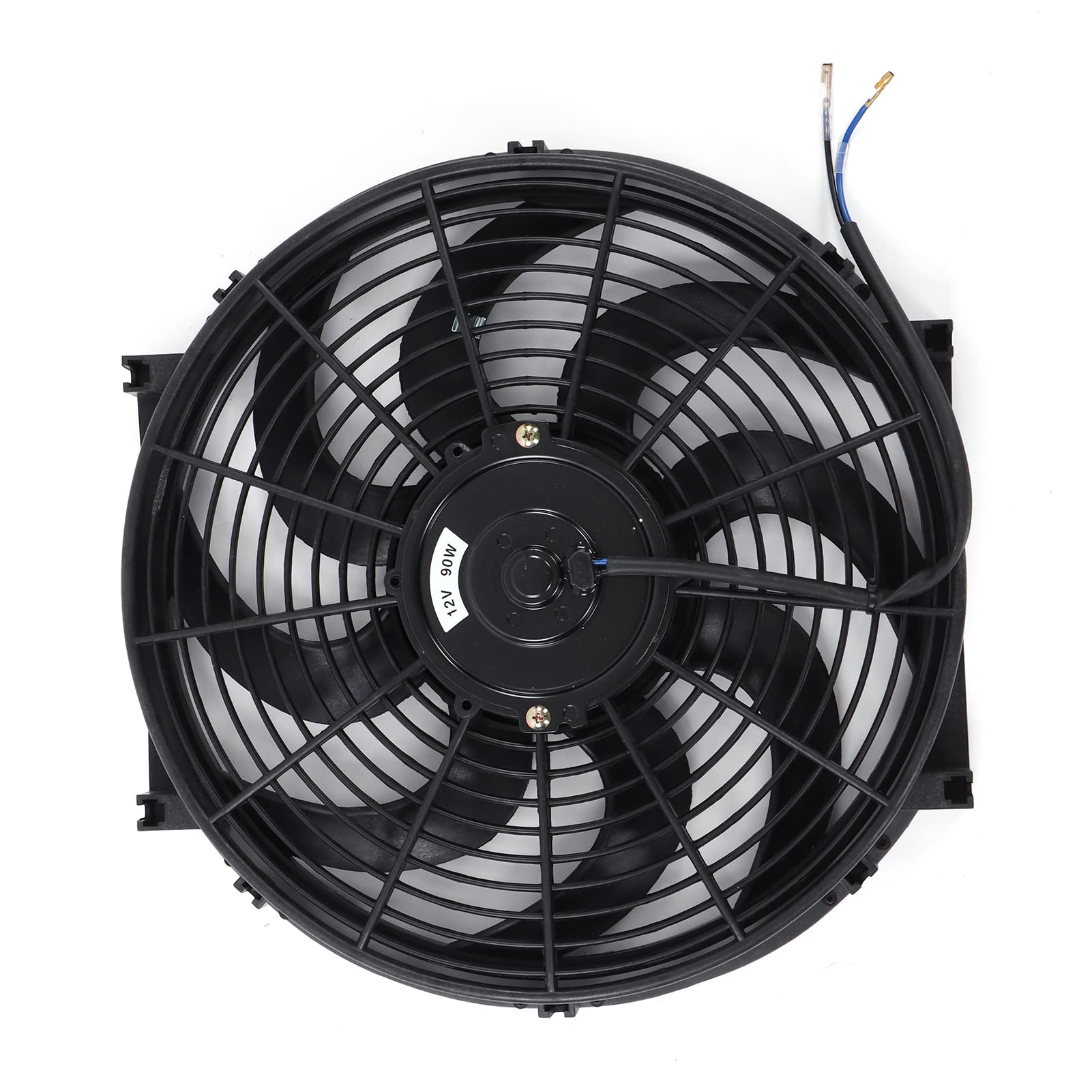 Ventola di Raffreddamento del Radiatore Elettrico, Kit di Montaggio della Ventola di Raffreddamento del Radiatore Elettrico Universale da 14 Pollici Ventola Sottile da 12 V 90 W Push Pull