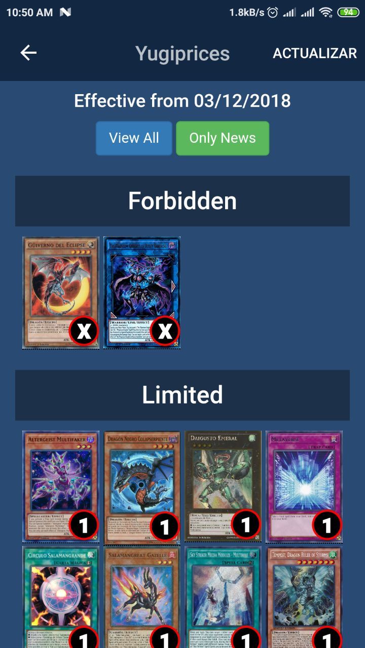Yugiprices [Card prices]