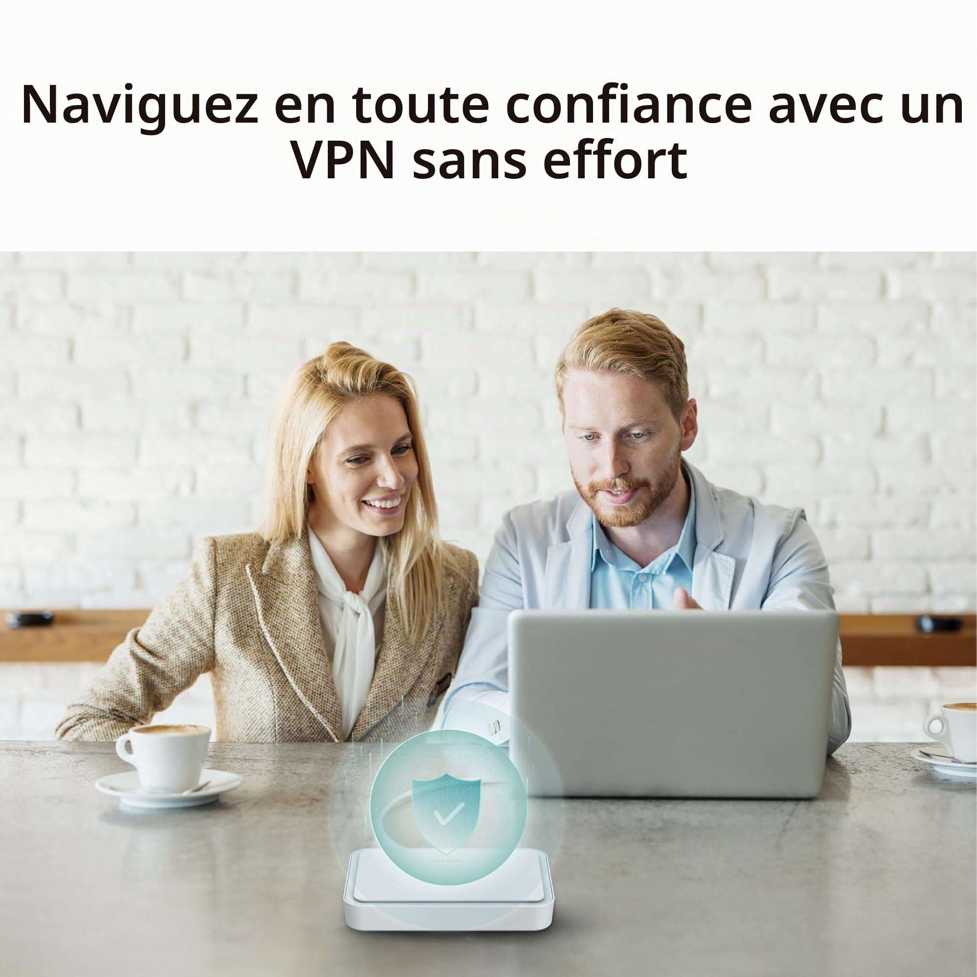 D-Link DBR-330 Routeur de Voyage Wi-FI 6 AX3000 – Hotspot Gigabit Double Bande Portable, Accès Sécurisé VPN, Alimentation USB-C, Partage de Fichiers microSD/USB, Prise en Charge WISP & Hotspot 4G/5G