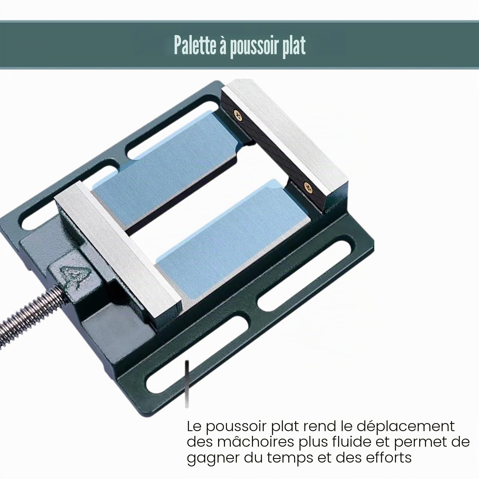 Etau de Perceuse a Colonne Étau de Fixation pour Perceuse et étau de Table avec Verrouillage de Base Pivotante de 10,2 cm Robuste de Précision Étau de Fraisage de Précision Étau de Serrage