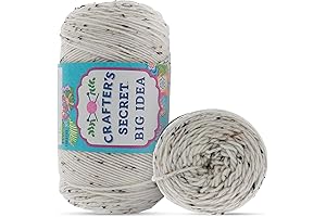 Crafter's Secret Medium Yarn for Crocheting & Knitting: Embark on a Journey of Imagination