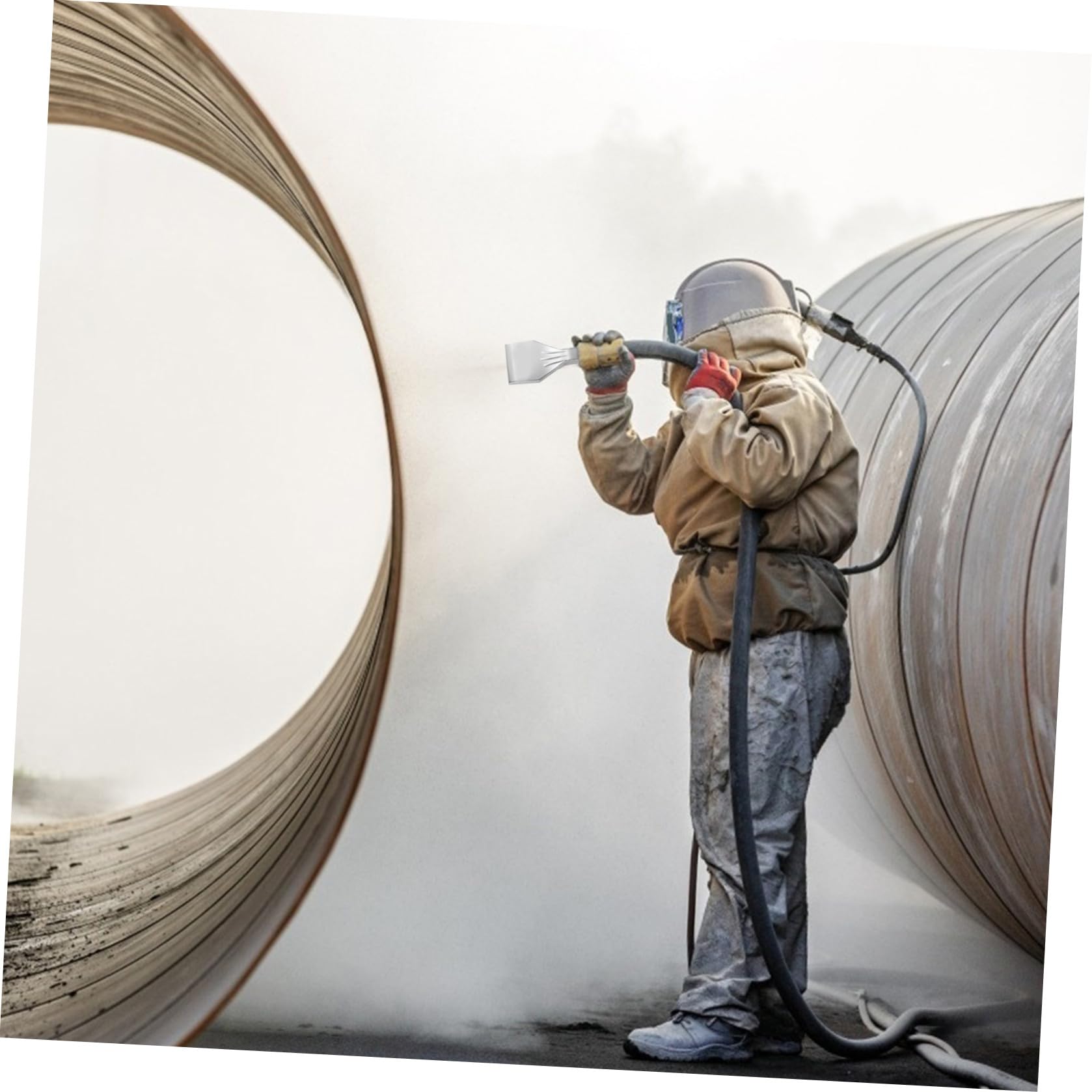 VANZACK 4 Pezzi Ugello del ventilatore in lega di alluminio ugello del soffiatore del compressore d'aria compressore aria accessorio asciugatrice orifizio dell'aria piatto