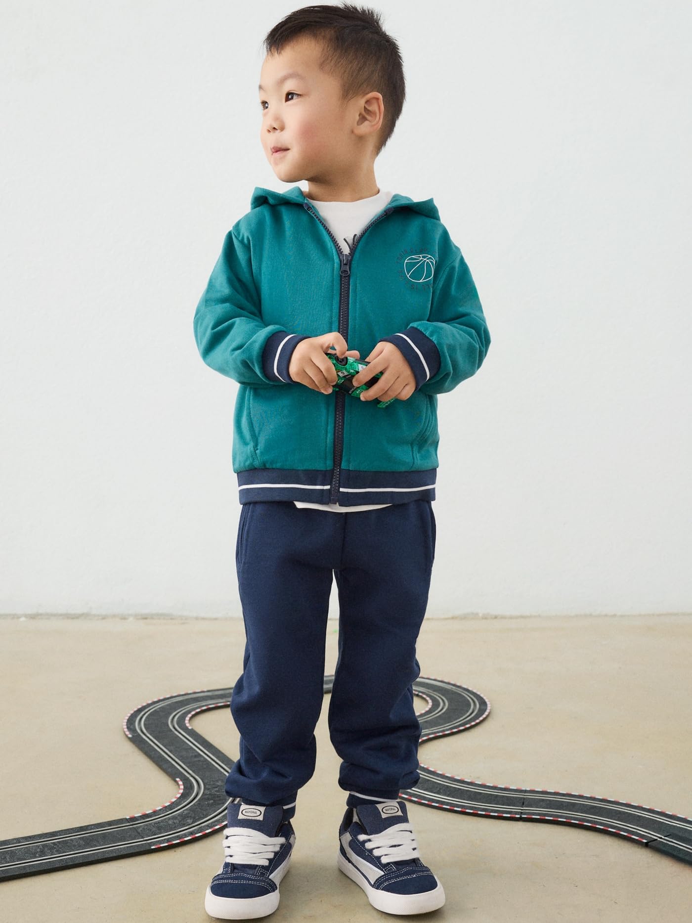 Mayoral Chandal canguro print para niño Lago