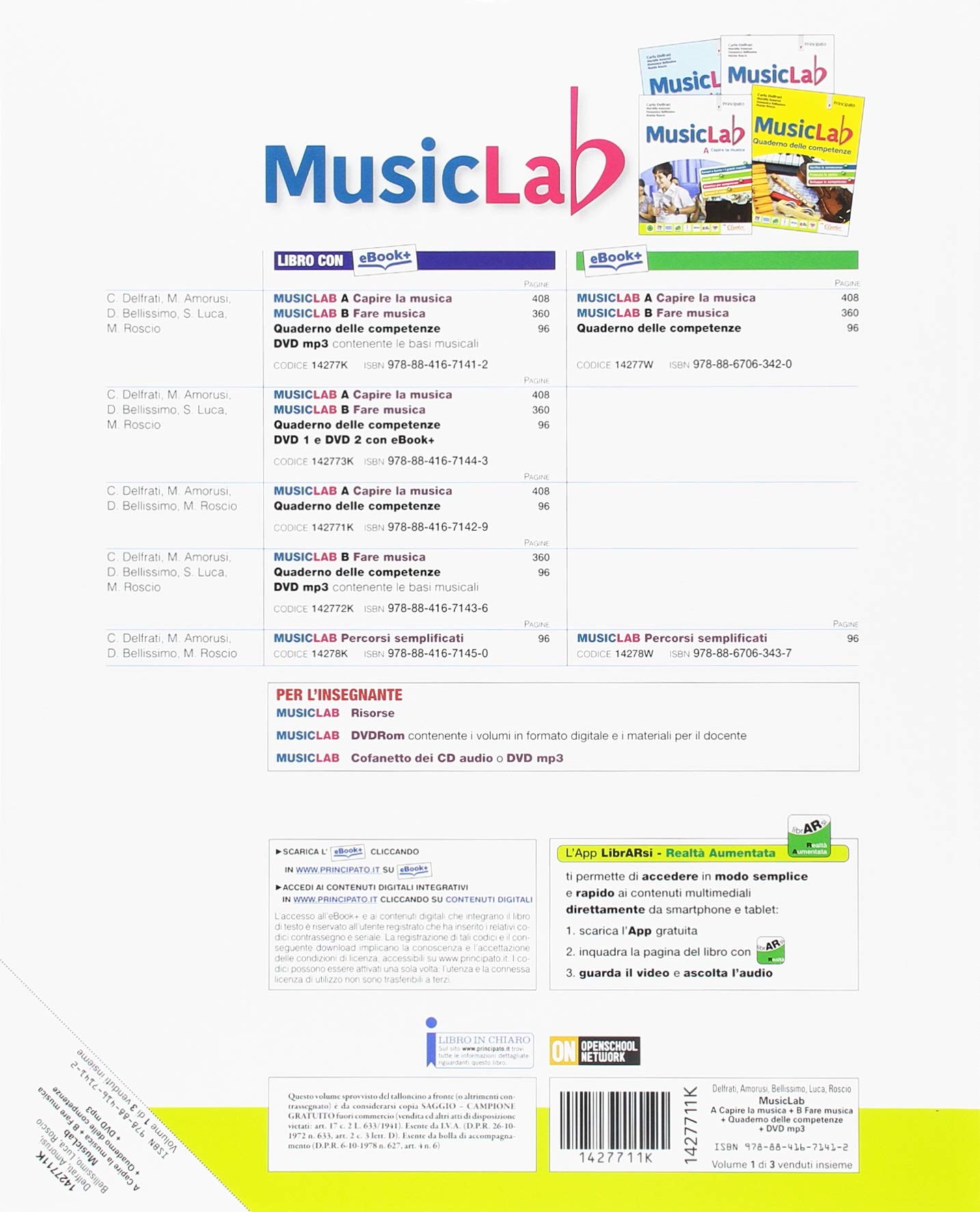 Music lab. Con quaderno. Per la Scuola media. Con ebook. Con espansione online (Vol. A+B)