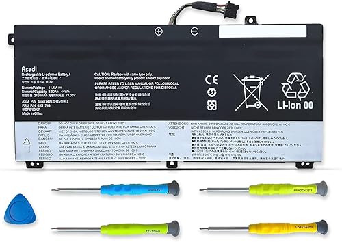 ASODI 45N1742 - Batería para portátil compatible con Lenovo ThinkPad T550 T550s T560 W550 W550s P50S Series Notebook 45N1740 45N1741 45N1743