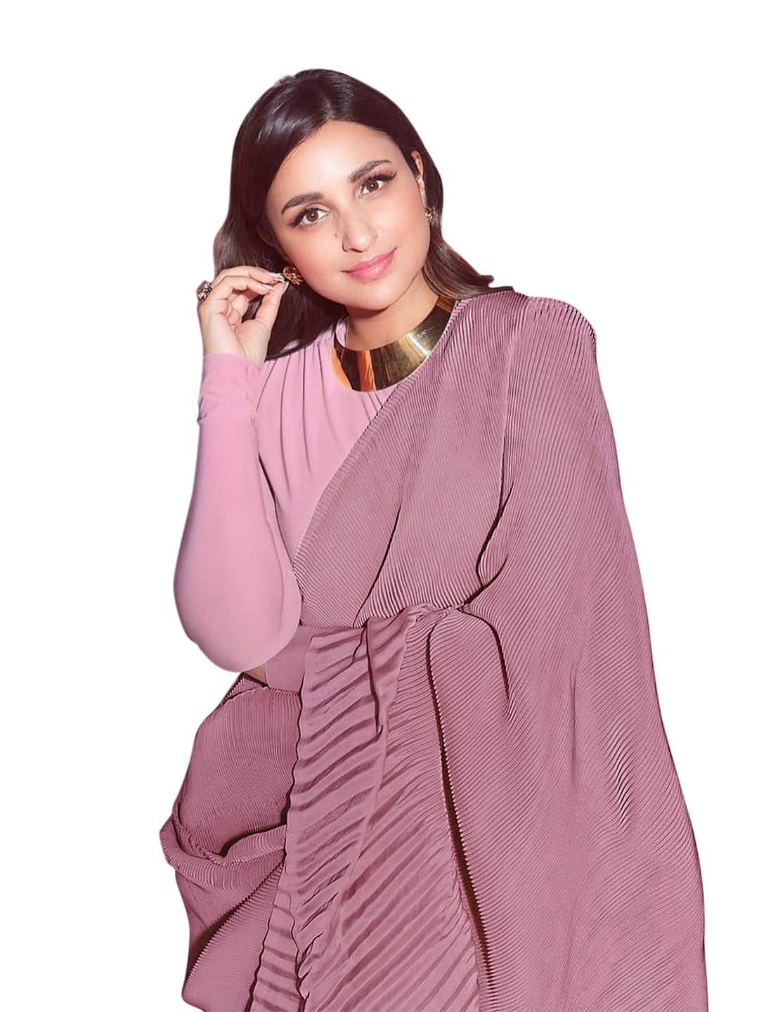 SidhidataWomen's Woven Synthetic Saree With Blouse Piece