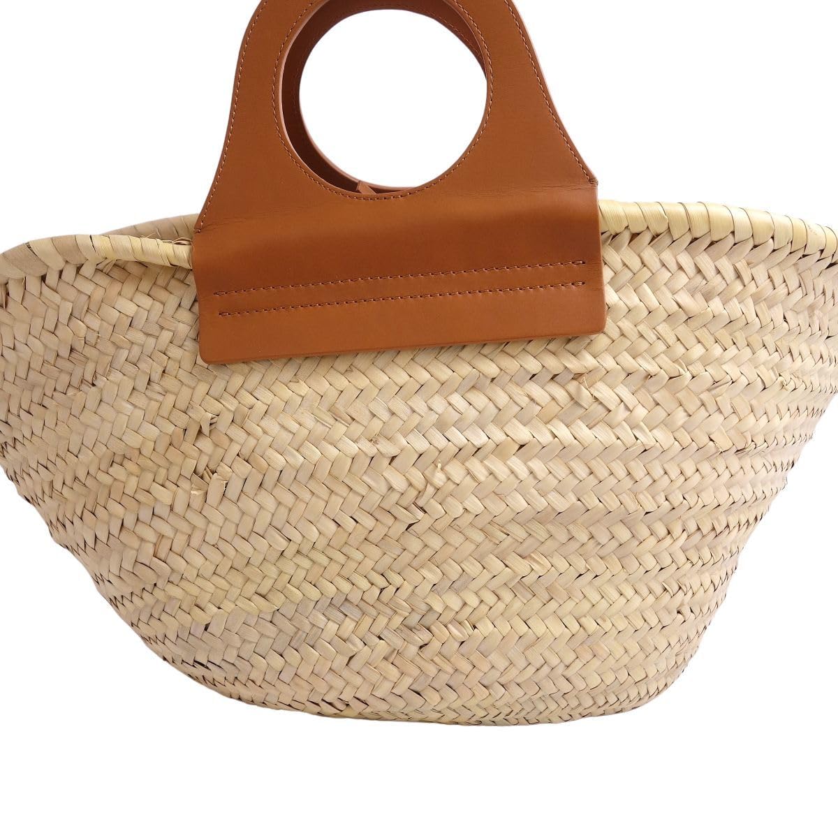 HEREU  CABAS  かごバッグ CABAS - Handwoven Straw Tote Bag – Hereu Studio