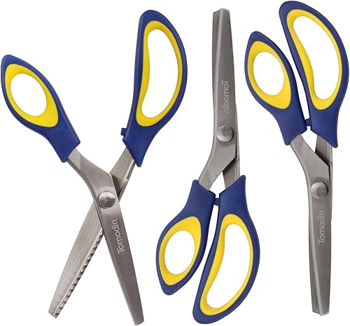 Vista 56 de JubileeYarn Metal Pinking Shears - Black - 1 Unit