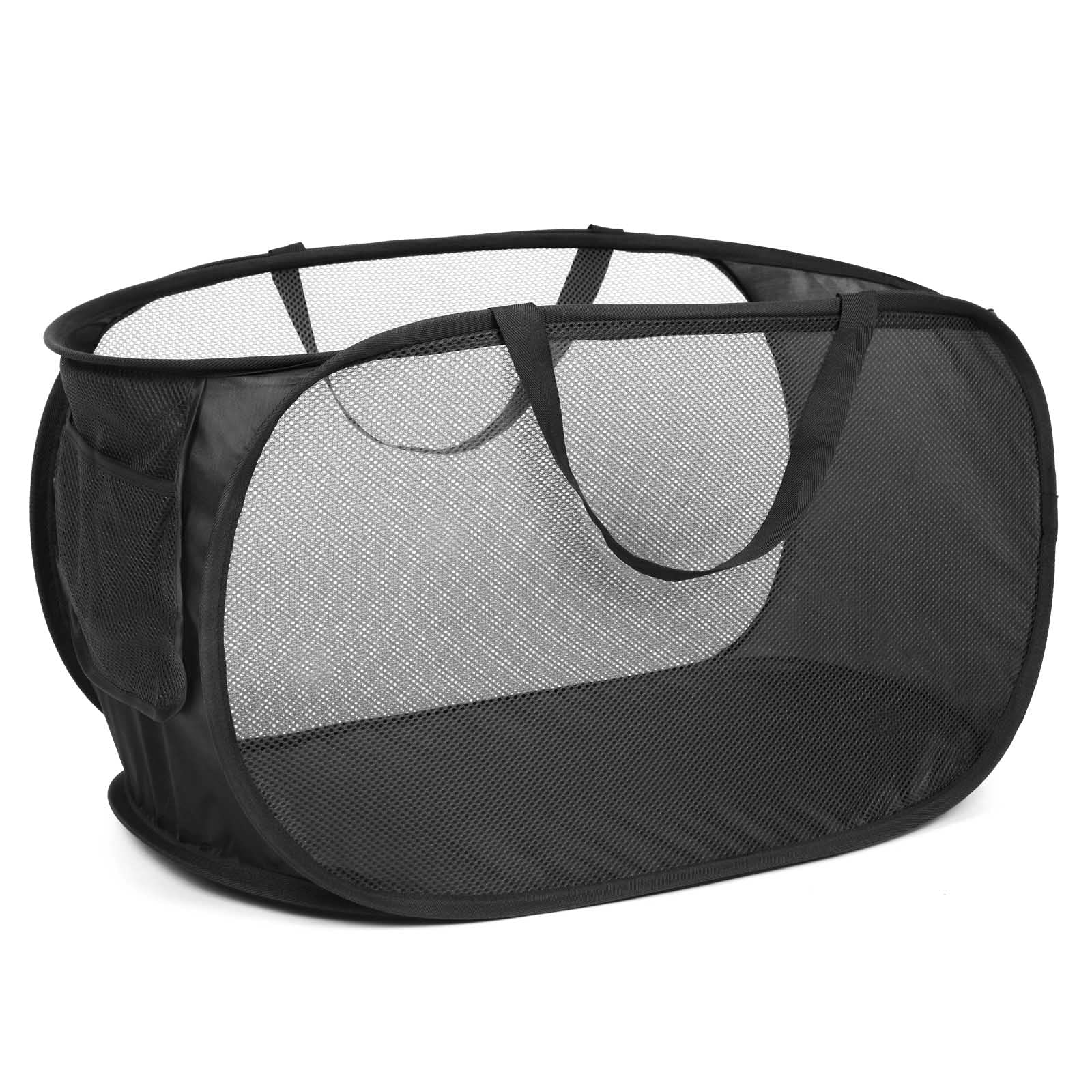 Photo 1 of Bemkoo Pop-Up Laundry Hamper with Side Pocket
