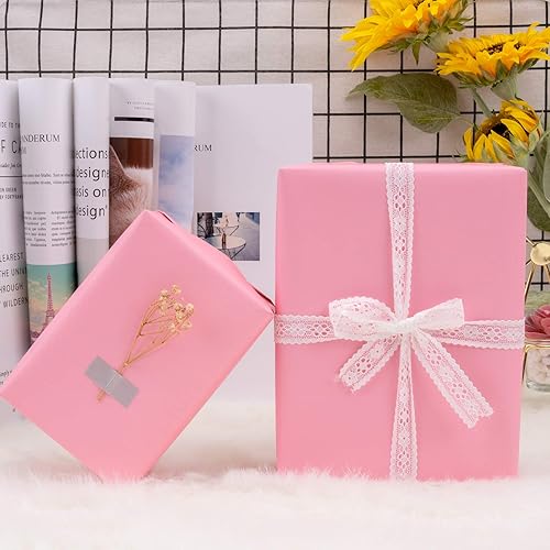 Miniatura 285 de RUSPEPA Papel de regalo negro de color sólido para bodas, cumpleaños, fiestas, felicitaciones y vacaciones, 30 pulgadas x 32.8 pies Negro -,Azul