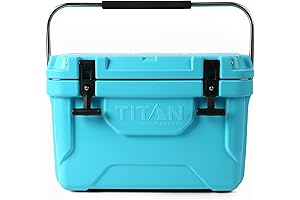 Titan Cooler, Yeti Alternative Hard-Sided Ice Roto Cooler Designed with Deepfreeze Insulation
