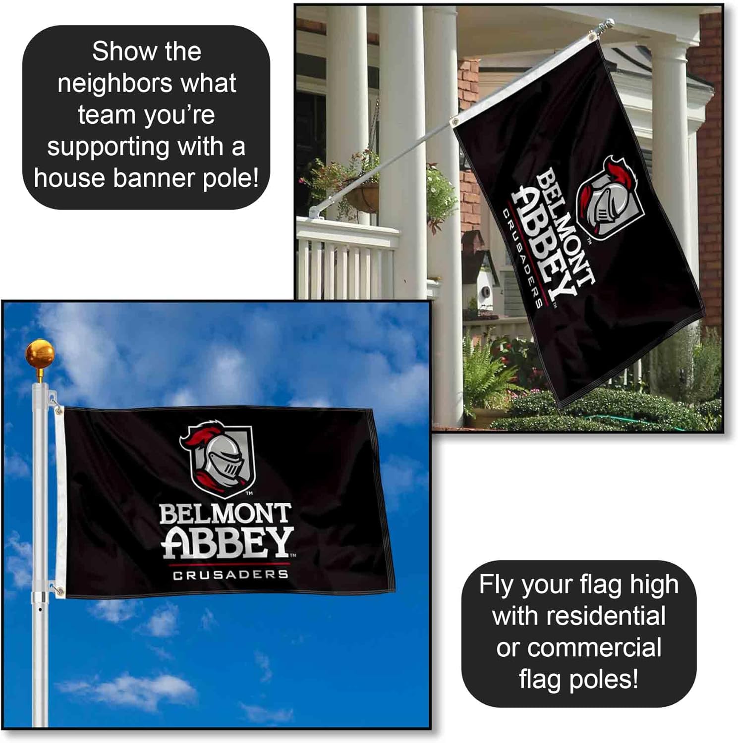 Belmont Abbey Flag - Image 3