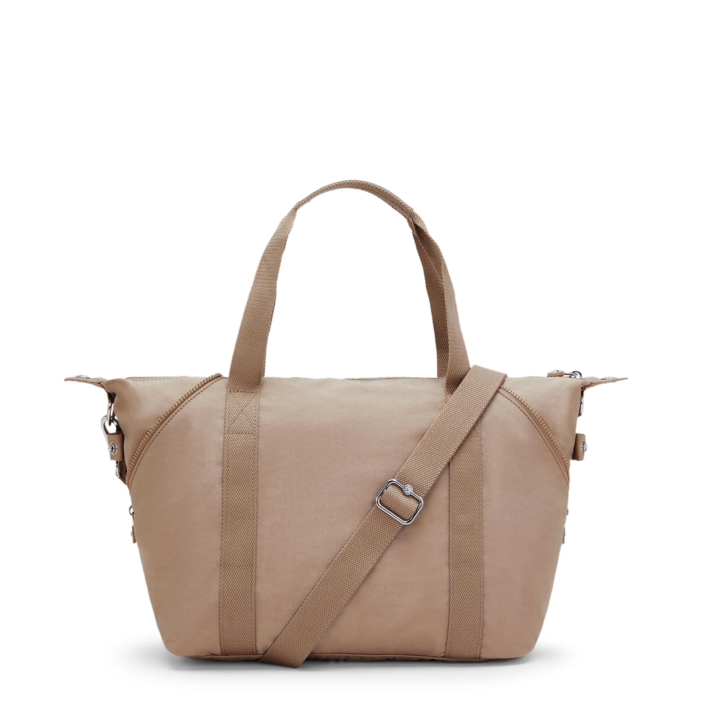Kipling Art Bolsa de mano grande y ligera con cierre de cremallera y correa ajustable