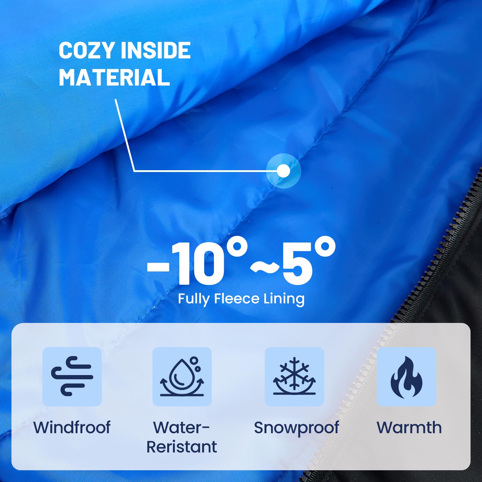 JiAmy Combinaison de neige 2 pièces pour enfants avec veste matelassée à capuche et pantalon à bretelles – Tenue ultra légère pour garçon et fille