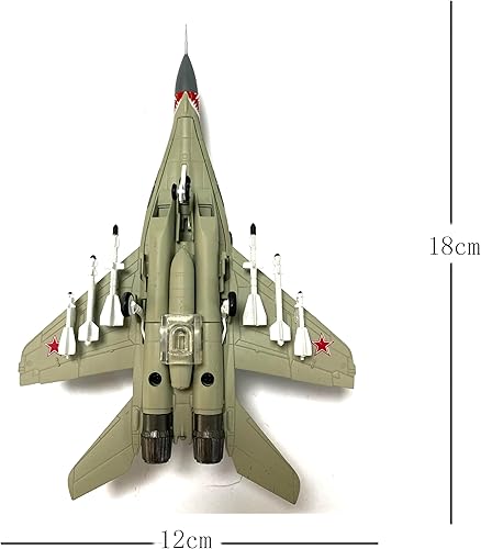 Miniatura 9 de MiG-21 172 Modelo de avión fundido a troquel (MiG-21)