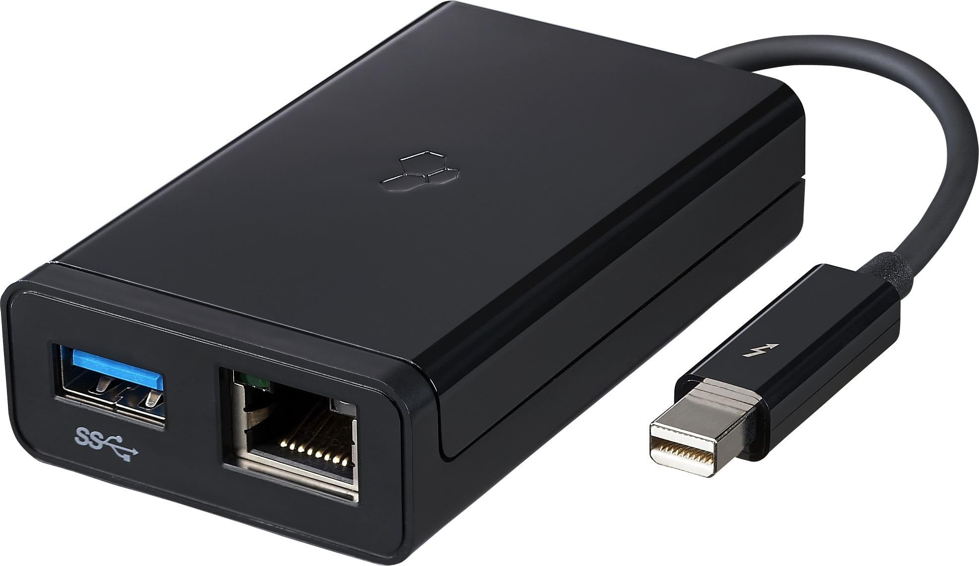 Thunderbolt to Gigabit Ethernet + USB 3.0 Adapter from Kanex KTU20